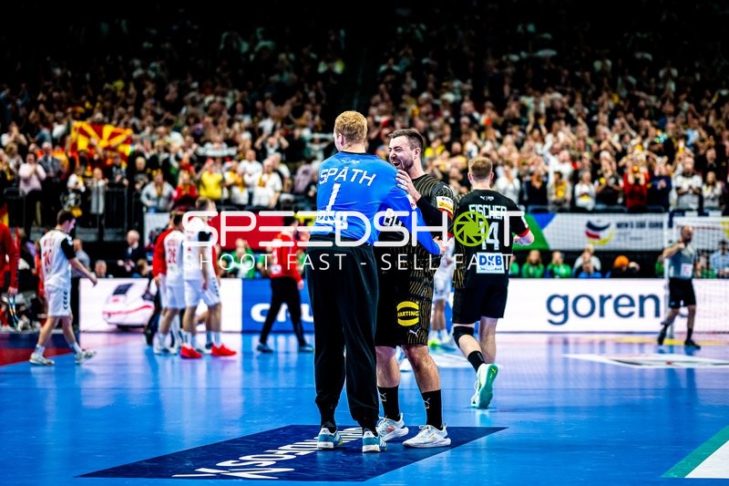 Handball I Herren I Euro 2024 I Vorrunde I Gruppe A I Nordmazedonien - Deutschland I 14.01.2024