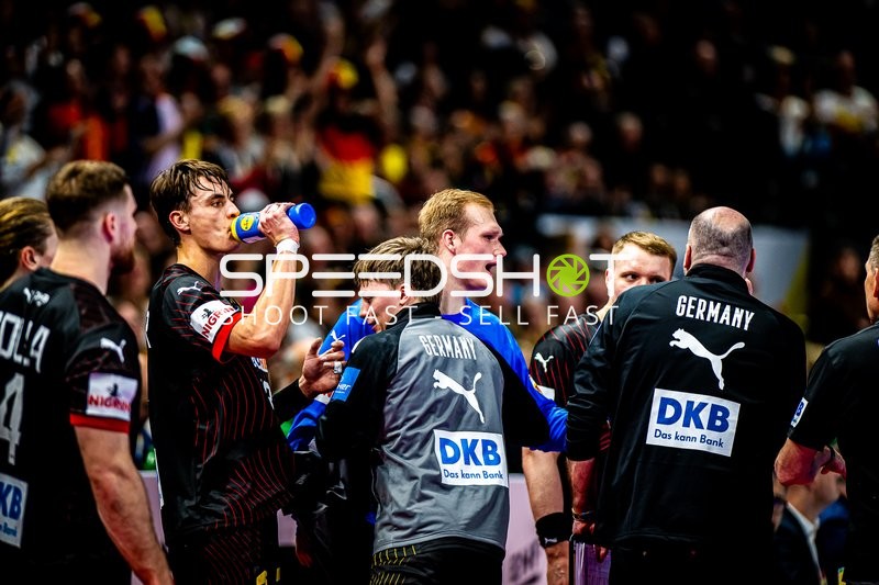 Handball I Herren I Euro 2024 I Vorrunde I Gruppe A I Nordmazedonien - Deutschland I 14.01.2024