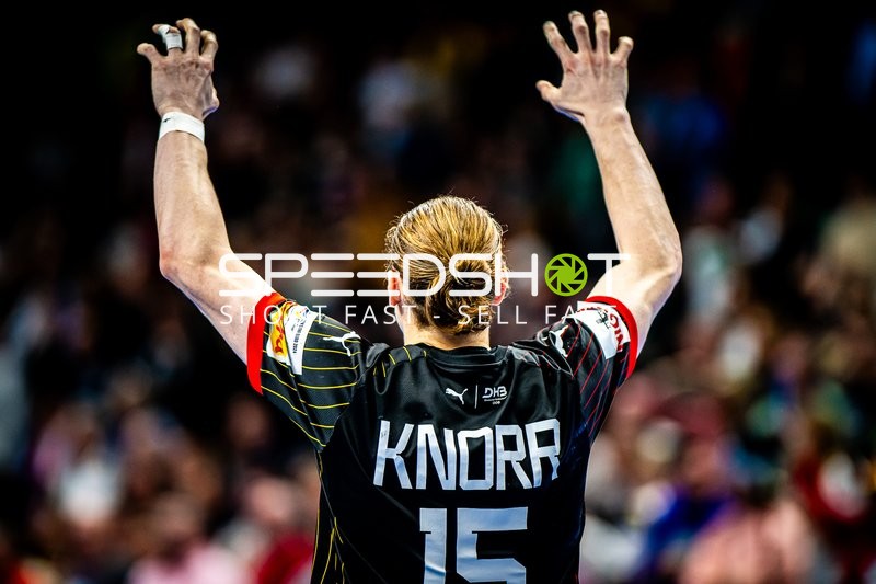 Handball I Herren I Euro 2024 I Vorrunde I Gruppe A I Nordmazedonien - Deutschland I 14.01.2024