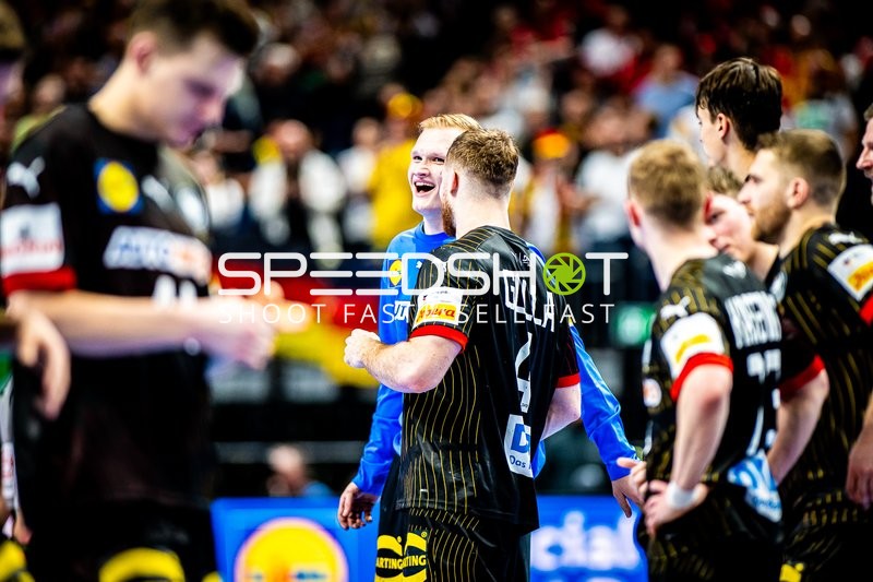 Handball I Herren I Euro 2024 I Vorrunde I Gruppe A I Nordmazedonien - Deutschland I 14.01.2024