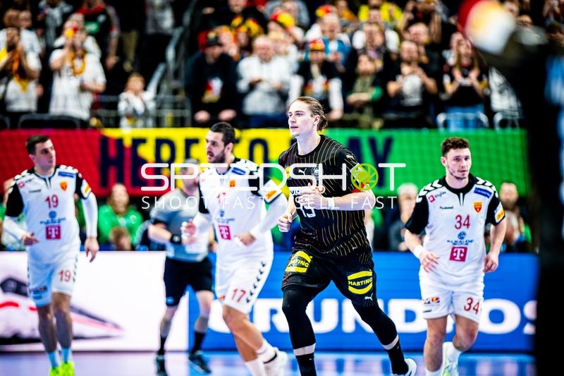 Handball I Herren I Euro 2024 I Vorrunde I Gruppe A I Nordmazedonien - Deutschland I 14.01.2024