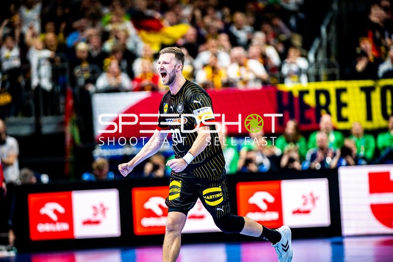 Handball I Herren I Euro 2024 I Vorrunde I Gruppe A I Nordmazedonien - Deutschland I 14.01.2024