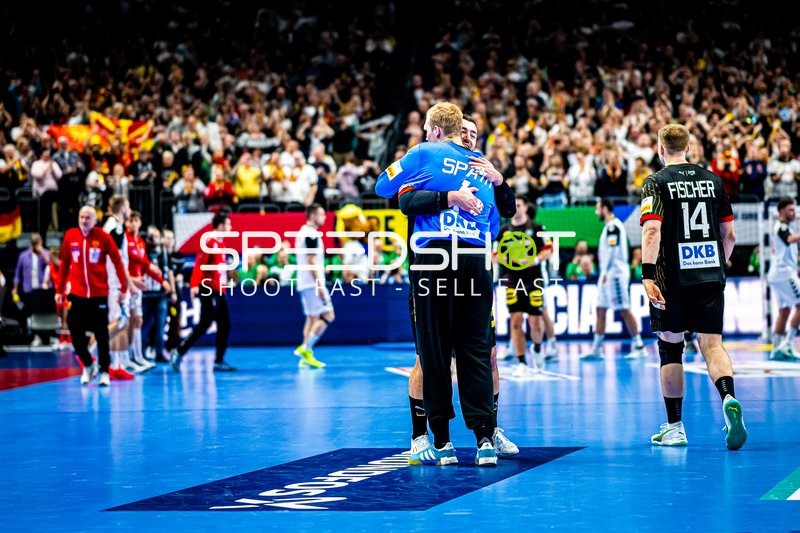 Handball I Herren I Euro 2024 I Vorrunde I Gruppe A I Nordmazedonien - Deutschland I 14.01.2024