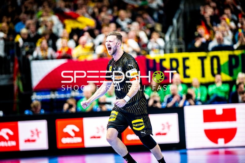 Handball I Herren I Euro 2024 I Vorrunde I Gruppe A I Nordmazedonien - Deutschland I 14.01.2024