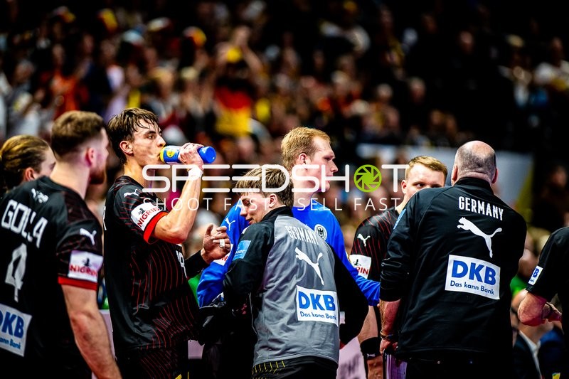 Handball I Herren I Euro 2024 I Vorrunde I Gruppe A I Nordmazedonien - Deutschland I 14.01.2024