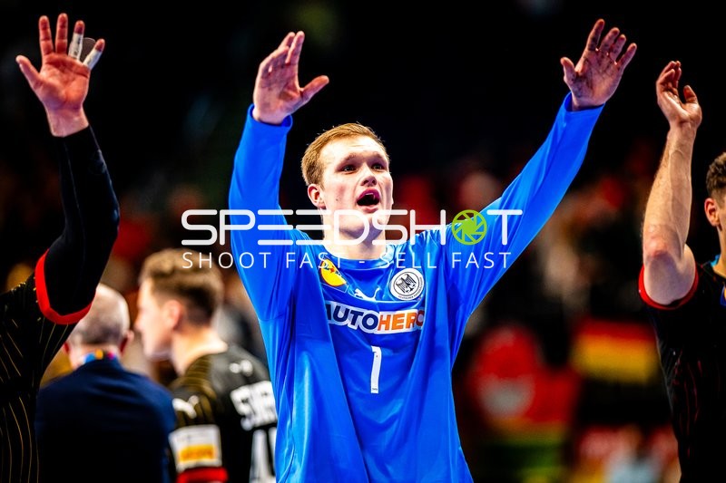 Handball I Herren I Euro 2024 I Vorrunde I Gruppe A I Nordmazedonien - Deutschland I 14.01.2024