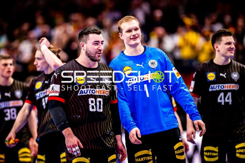 Handball I Herren I Euro 2024 I Vorrunde I Gruppe A I Nordmazedonien - Deutschland I 14.01.2024