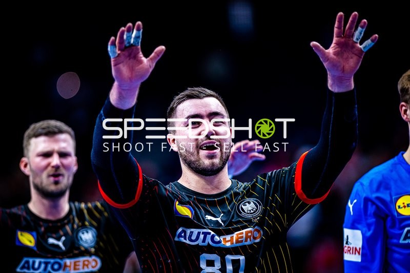 Handball I Herren I Euro 2024 I Vorrunde I Gruppe A I Nordmazedonien - Deutschland I 14.01.2024