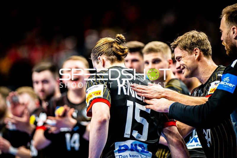 Handball I Herren I Euro 2024 I Vorrunde I Gruppe A I Nordmazedonien - Deutschland I 14.01.2024