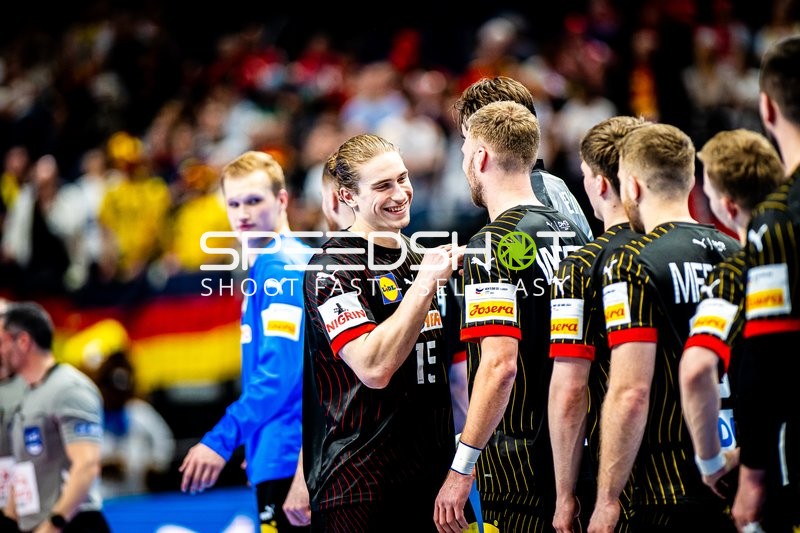 Handball I Herren I Euro 2024 I Vorrunde I Gruppe A I Nordmazedonien - Deutschland I 14.01.2024