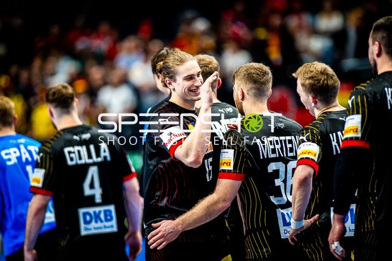 Handball I Herren I Euro 2024 I Vorrunde I Gruppe A I Nordmazedonien - Deutschland I 14.01.2024