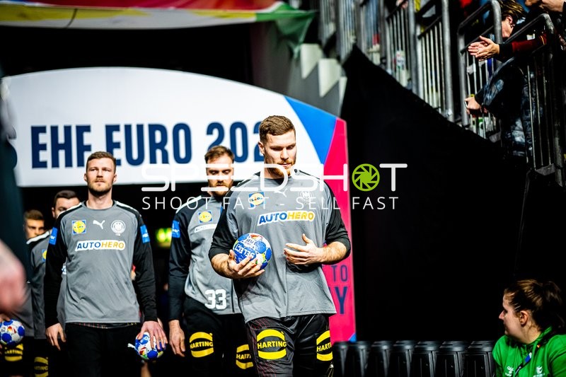 Handball I Herren I Euro 2024 I Vorrunde I Gruppe A I Nordmazedonien - Deutschland I 14.01.2024