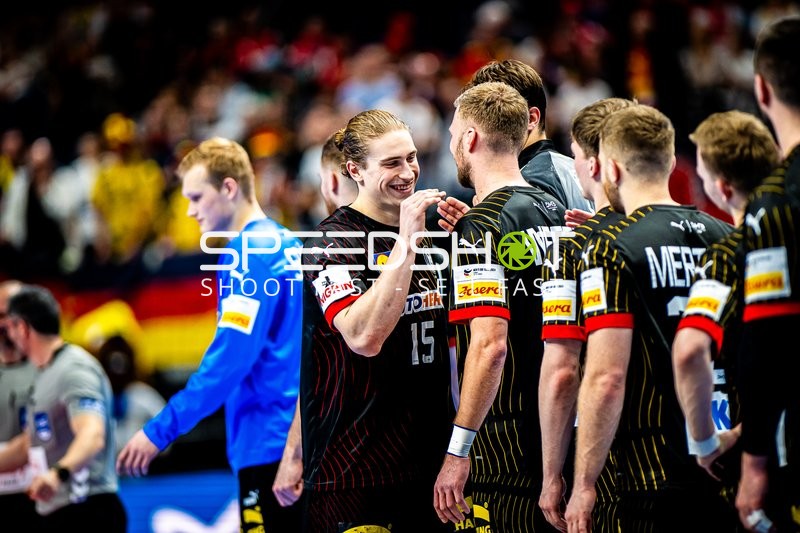 Handball I Herren I Euro 2024 I Vorrunde I Gruppe A I Nordmazedonien - Deutschland I 14.01.2024