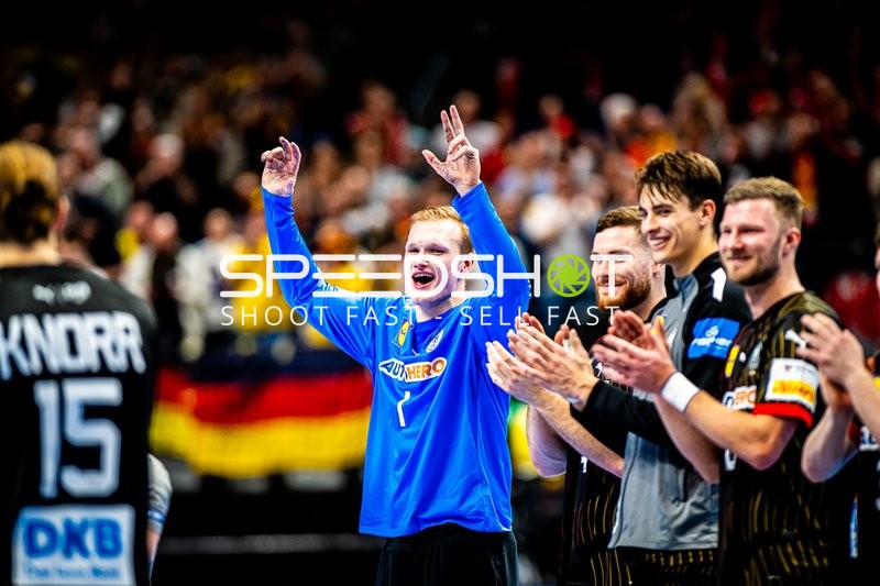 Handball I Herren I Euro 2024 I Vorrunde I Gruppe A I Nordmazedonien - Deutschland I 14.01.2024