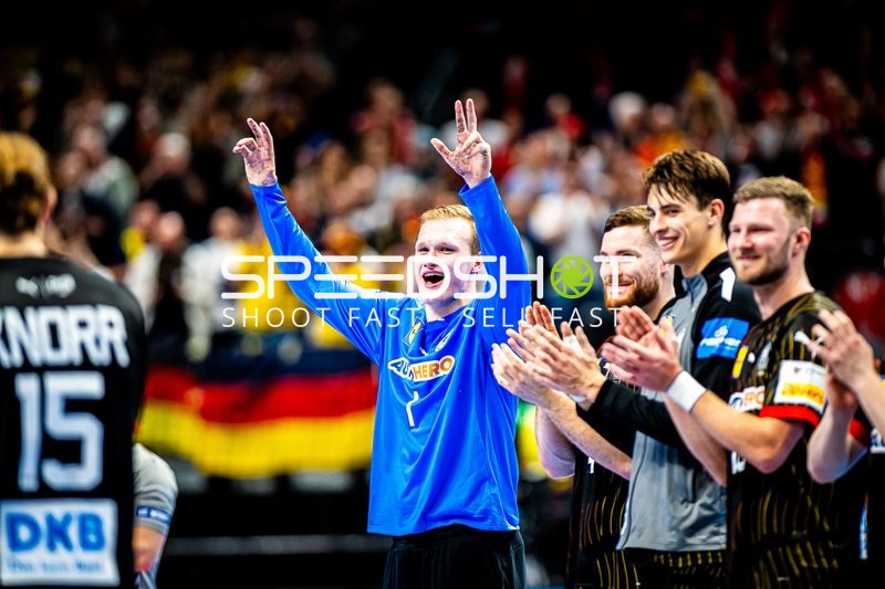 Handball I Herren I Euro 2024 I Vorrunde I Gruppe A I Nordmazedonien - Deutschland I 14.01.2024