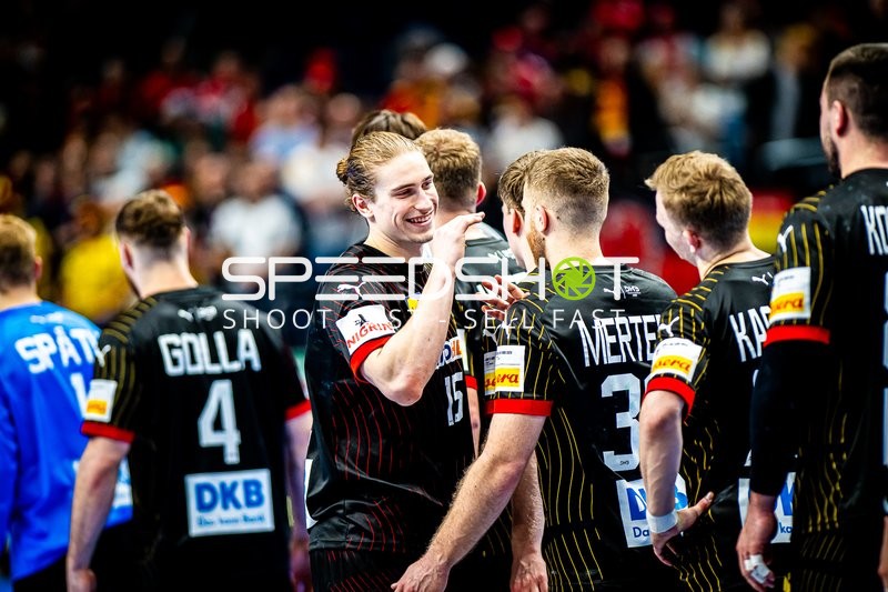 Handball I Herren I Euro 2024 I Vorrunde I Gruppe A I Nordmazedonien - Deutschland I 14.01.2024