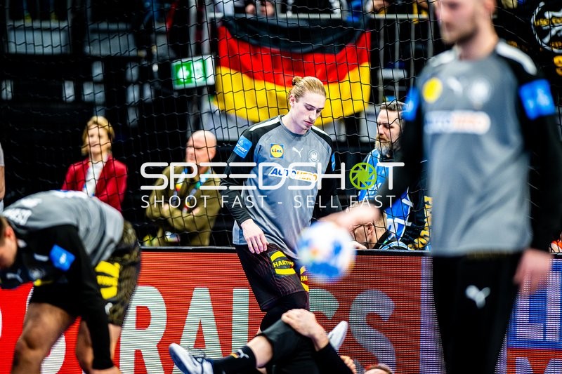 Handball I Herren I Euro 2024 I Vorrunde I Gruppe A I Nordmazedonien - Deutschland I 14.01.2024