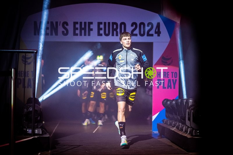 Handball I Herren I Euro 2024 I Vorrunde I Gruppe A I Nordmazedonien - Deutschland I 14.01.2024