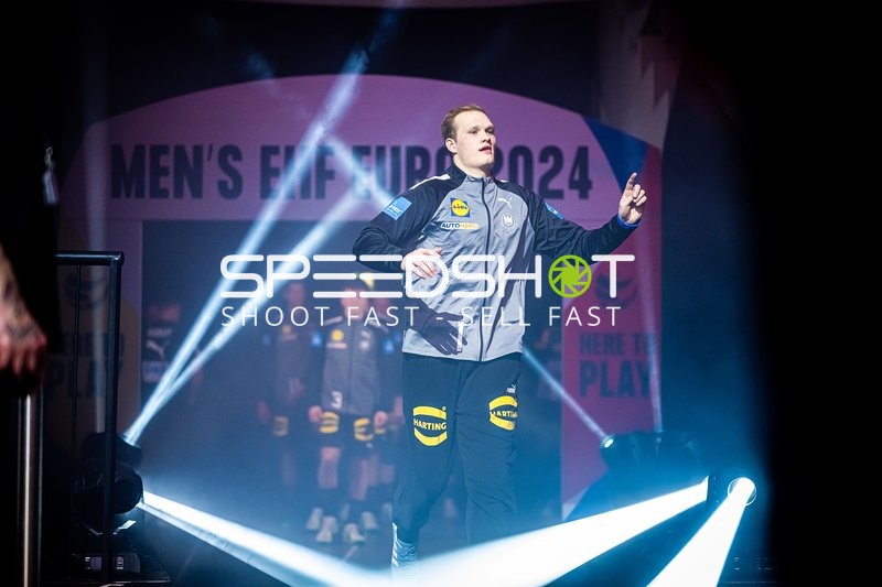 Handball I Herren I Euro 2024 I Vorrunde I Gruppe A I Nordmazedonien - Deutschland I 14.01.2024