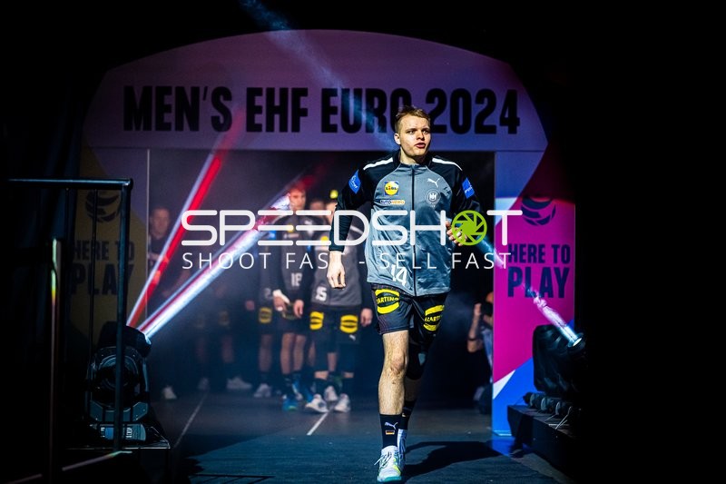 Handball I Herren I Euro 2024 I Vorrunde I Gruppe A I Nordmazedonien - Deutschland I 14.01.2024