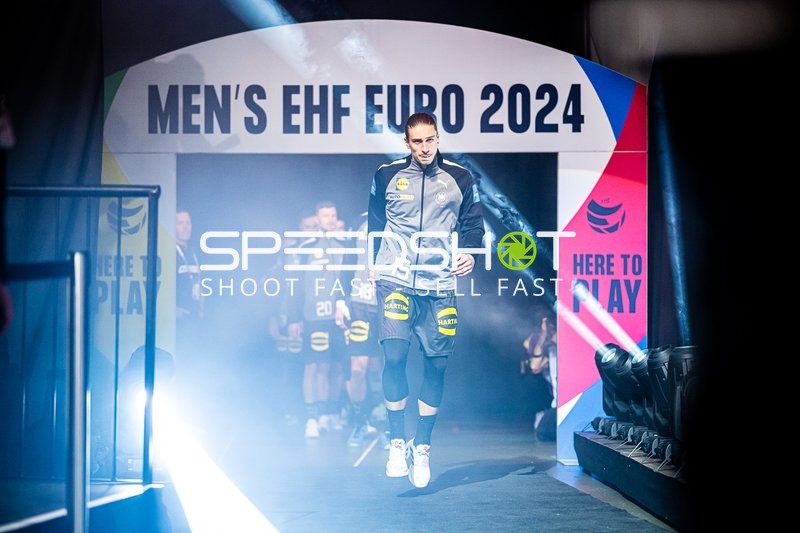 Handball I Herren I Euro 2024 I Vorrunde I Gruppe A I Nordmazedonien - Deutschland I 14.01.2024