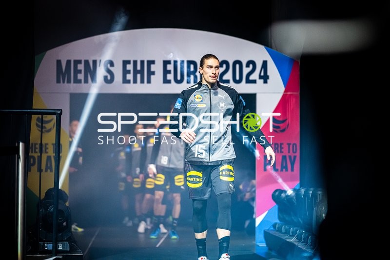 Handball I Herren I Euro 2024 I Vorrunde I Gruppe A I Nordmazedonien - Deutschland I 14.01.2024