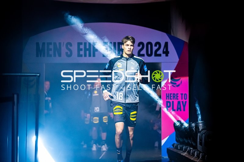 Handball I Herren I Euro 2024 I Vorrunde I Gruppe A I Nordmazedonien - Deutschland I 14.01.2024