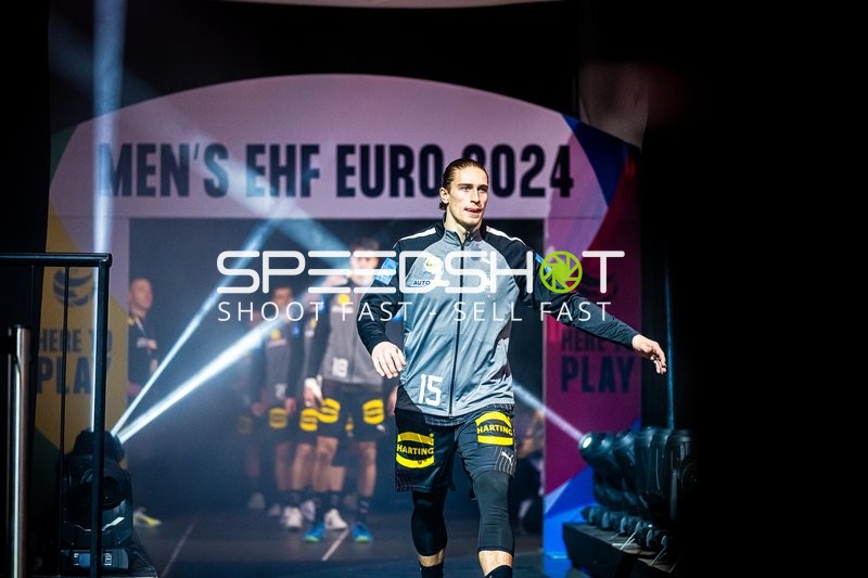 Handball I Herren I Euro 2024 I Vorrunde I Gruppe A I Nordmazedonien - Deutschland I 14.01.2024