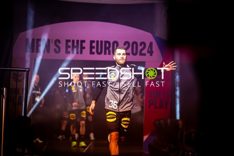 Handball I Herren I Euro 2024 I Vorrunde I Gruppe A I Nordmazedonien - Deutschland I 14.01.2024