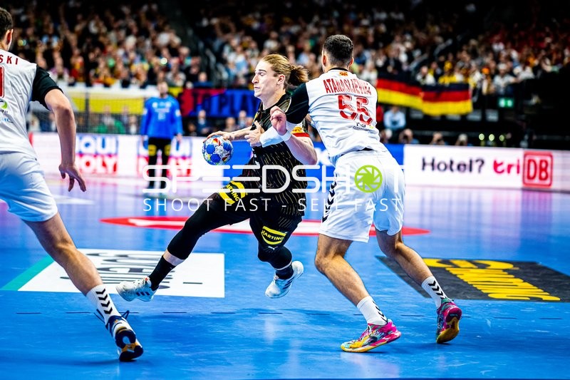 Handball I Herren I Euro 2024 I Vorrunde I Gruppe A I Nordmazedonien - Deutschland I 14.01.2024