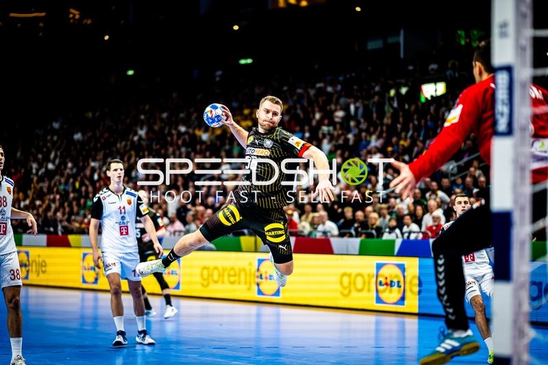 Handball I Herren I Euro 2024 I Vorrunde I Gruppe A I Nordmazedonien - Deutschland I 14.01.2024