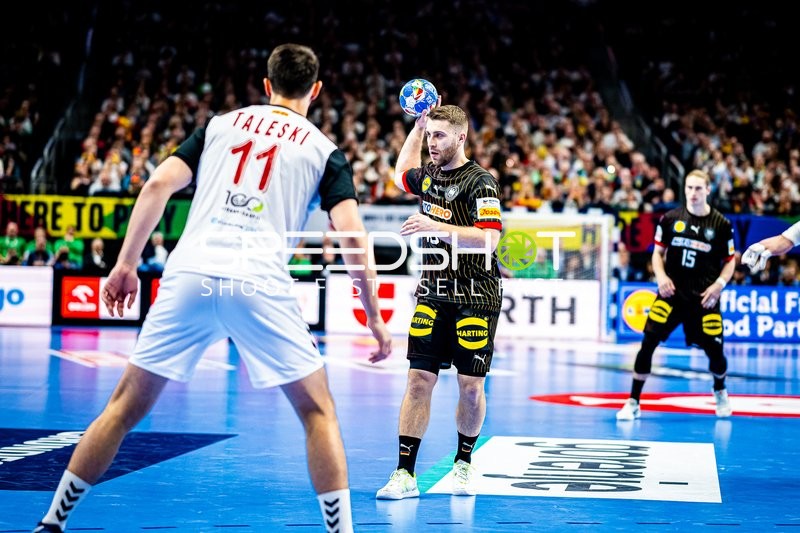 Handball I Herren I Euro 2024 I Vorrunde I Gruppe A I Nordmazedonien - Deutschland I 14.01.2024