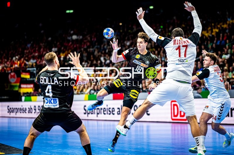 Handball I Herren I Euro 2024 I Vorrunde I Gruppe A I Nordmazedonien - Deutschland I 14.01.2024