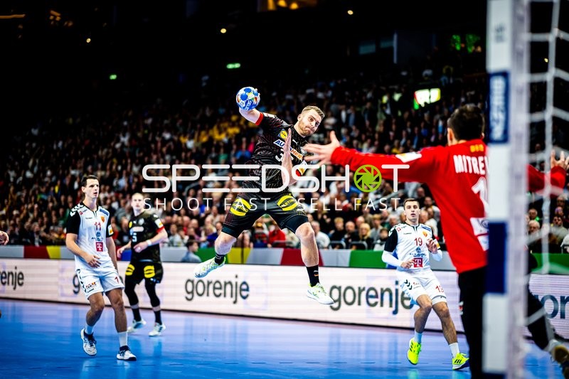 Handball I Herren I Euro 2024 I Vorrunde I Gruppe A I Nordmazedonien - Deutschland I 14.01.2024