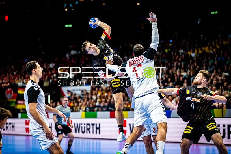 Handball I Herren I Euro 2024 I Vorrunde I Gruppe A I Nordmazedonien - Deutschland I 14.01.2024