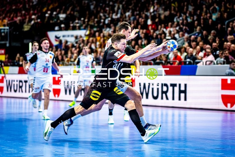 Handball I Herren I Euro 2024 I Vorrunde I Gruppe A I Nordmazedonien - Deutschland I 14.01.2024