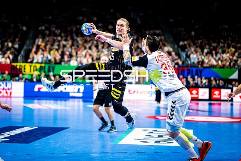 Handball I Herren I Euro 2024 I Vorrunde I Gruppe A I Nordmazedonien - Deutschland I 14.01.2024