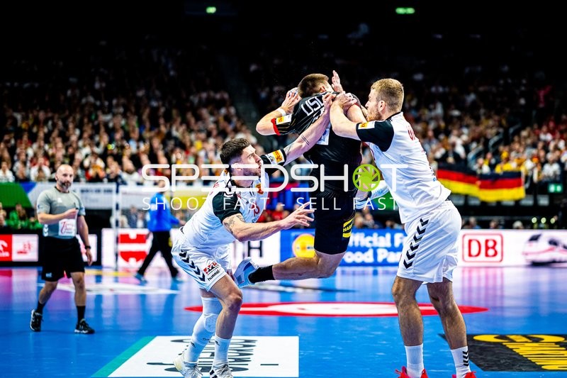 Handball I Herren I Euro 2024 I Vorrunde I Gruppe A I Nordmazedonien - Deutschland I 14.01.2024