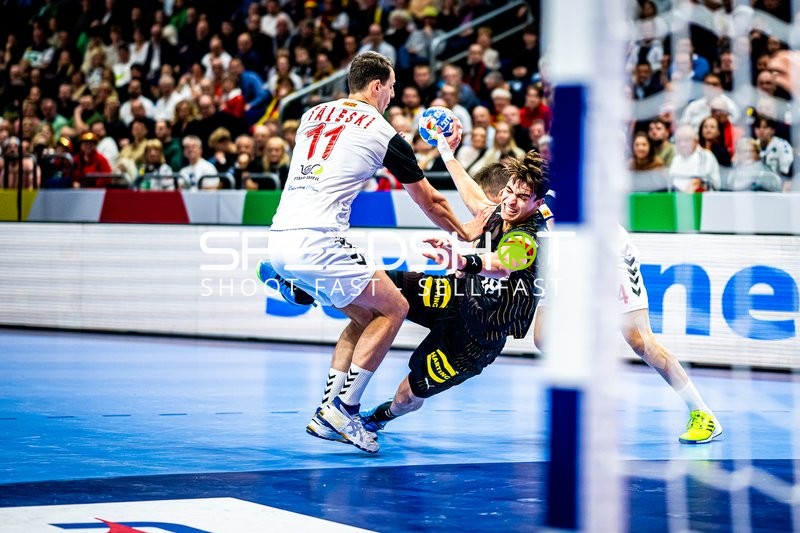 Handball I Herren I Euro 2024 I Vorrunde I Gruppe A I Nordmazedonien - Deutschland I 14.01.2024