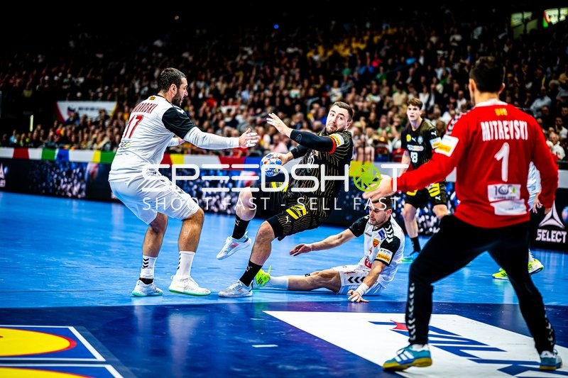 Handball I Herren I Euro 2024 I Vorrunde I Gruppe A I Nordmazedonien - Deutschland I 14.01.2024