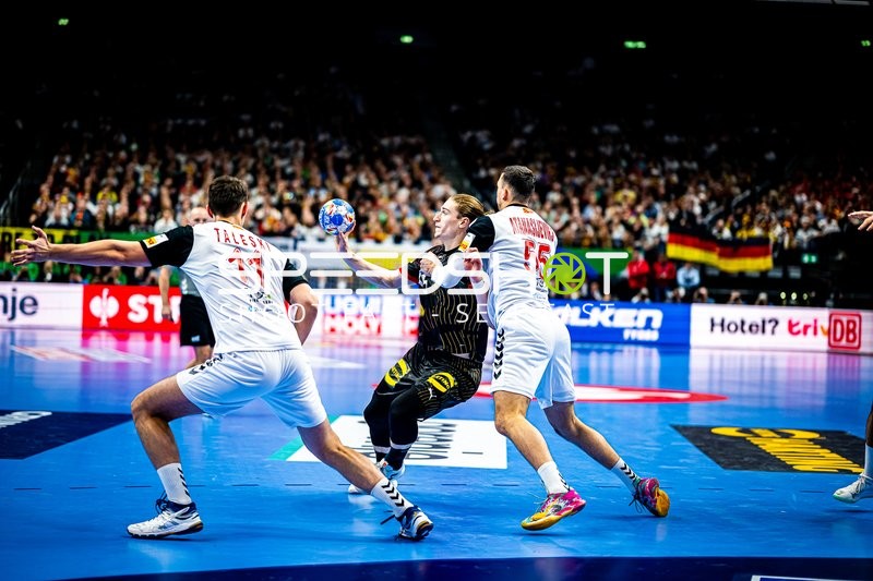 Handball I Herren I Euro 2024 I Vorrunde I Gruppe A I Nordmazedonien - Deutschland I 14.01.2024
