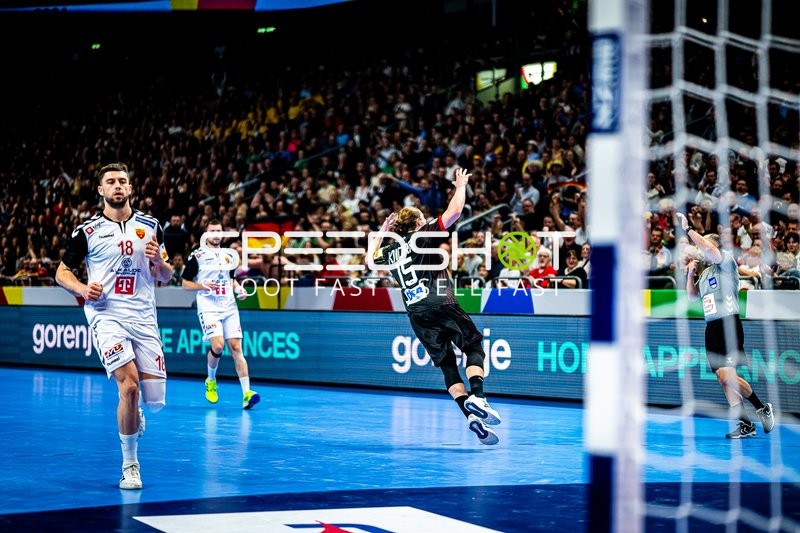 Handball I Herren I Euro 2024 I Vorrunde I Gruppe A I Nordmazedonien - Deutschland I 14.01.2024