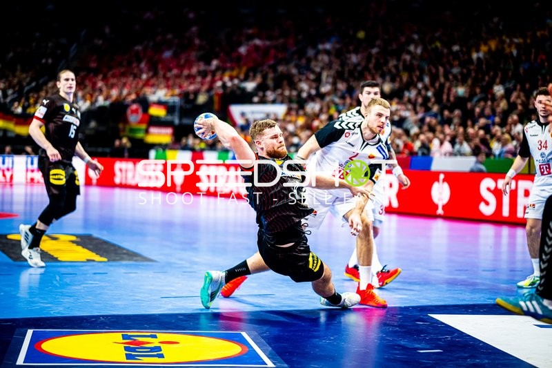 Handball I Herren I Euro 2024 I Vorrunde I Gruppe A I Nordmazedonien - Deutschland I 14.01.2024