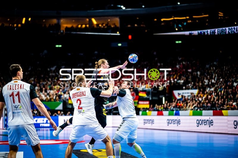 Handball I Herren I Euro 2024 I Vorrunde I Gruppe A I Nordmazedonien - Deutschland I 14.01.2024