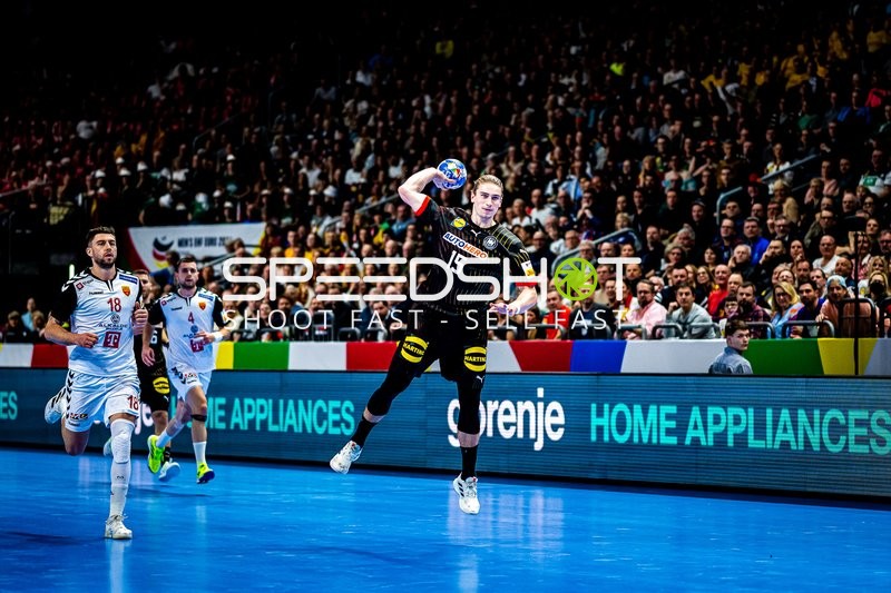 Handball I Herren I Euro 2024 I Vorrunde I Gruppe A I Nordmazedonien - Deutschland I 14.01.2024
