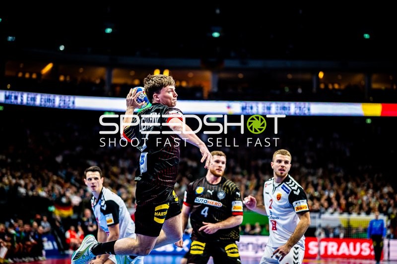 Handball I Herren I Euro 2024 I Vorrunde I Gruppe A I Nordmazedonien - Deutschland I 14.01.2024
