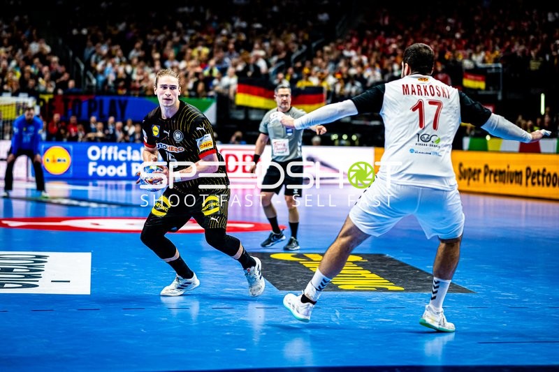 Handball I Herren I Euro 2024 I Vorrunde I Gruppe A I Nordmazedonien - Deutschland I 14.01.2024
