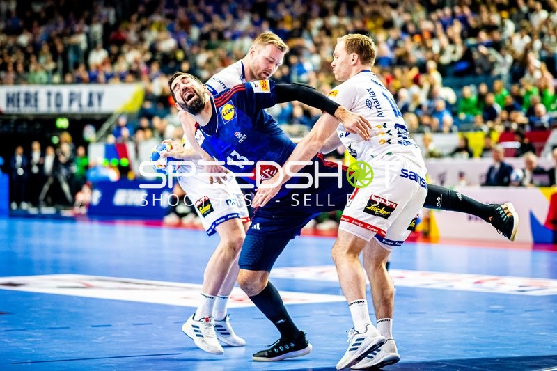 Handball I Herren I Euro 2024 I Hauptrunde I Gruppe 1 I Island - Frankreich I 20.01.2024