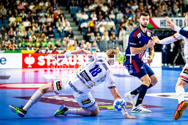 Handball I Herren I Euro 2024 I Hauptrunde I Gruppe 1 I Island - Frankreich I 20.01.2024