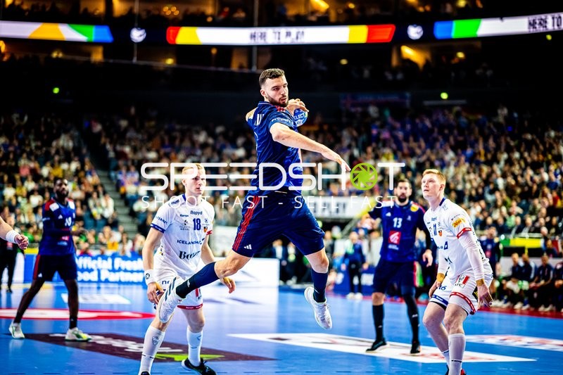 Handball I Herren I Euro 2024 I Hauptrunde I Gruppe 1 I Island - Frankreich I 20.01.2024